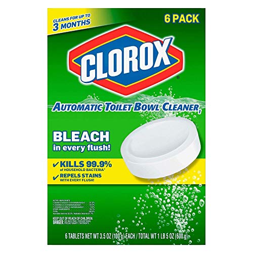 Clorox Toilet Bowl Cleaner Tablet - 6 Pack