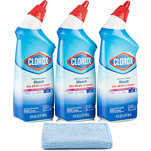 Clorox Toilet Bowl Cleaner with Bleach - Ultimate Cleaning Power