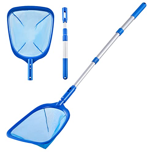 Clothclose Pool Skimmer - Pool Net with 3 Section Pole