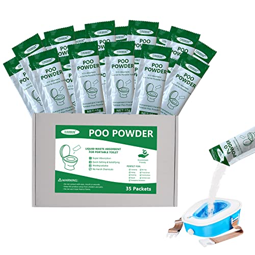 CLOUDBERG Portable Toilet Poo Powder
