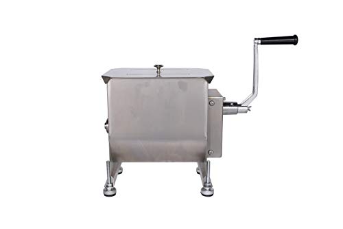 CMI Stainless Steel Manual Meat Mixer - 40Lb/20L Tank