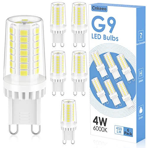 Cnkeeo G9 LED Light Bulb - 6 Pack