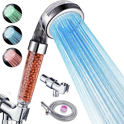 Cobbe Filtered LED Shower Head with Handheld