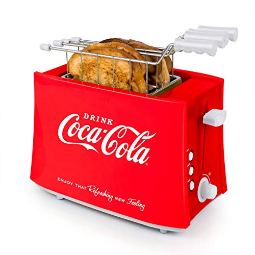 Coca-Cola Grilled Cheese Toaster with Easy-Clean Baskets