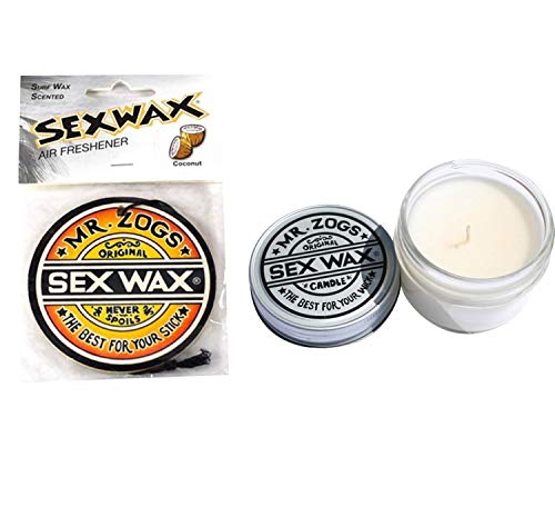 Sex Wax Coconut Air Fresheners: (4-Pack)