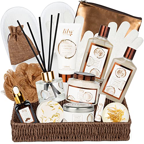 Coconut Vanilla Spa Bath Gift Set