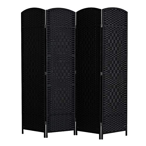 Cocosica 6ft Tall Privacy Screen with Diamond Weave Pattern