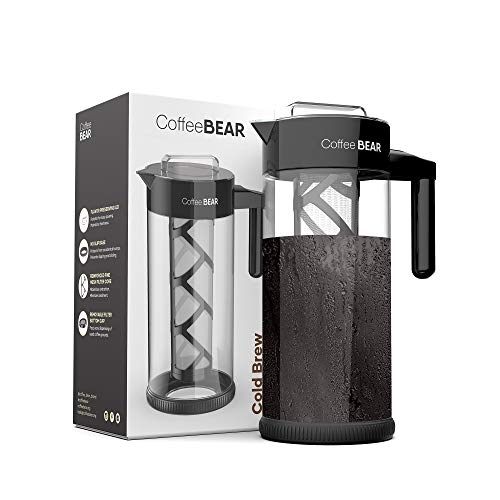 COFFEE BEAR Cold Brew Coffee Maker and Ice Tea Brewer