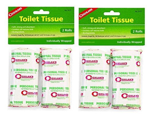 Coghlan's Toilet Tissue - 4 Pack