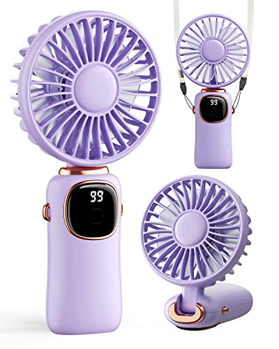 coldSky Portable Handheld Fan with 4000mAh Battery