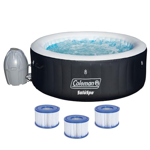 Coleman 4 Person Portable Round Hot Tub