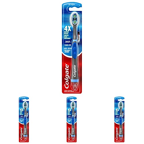 Colgate 360 Sonic Battery Power Electric Toothbrush Pack of 4
