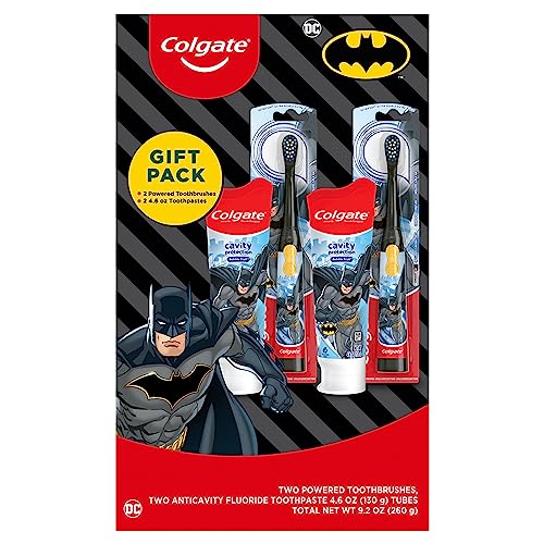 Colgate Kids Batman Toothbrush Set