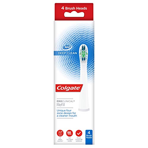 Colgate ProClinical 360° Deep Clean Electric Toothbrush Heads Refill