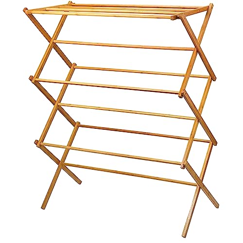 Collapsible Bamboo Drying Rack