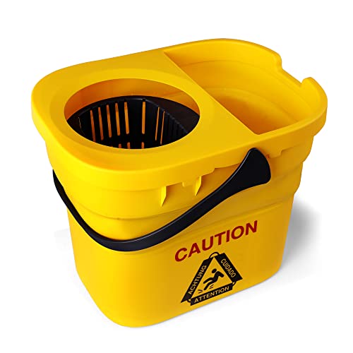 Collapsible Mop Bucket on Wheels