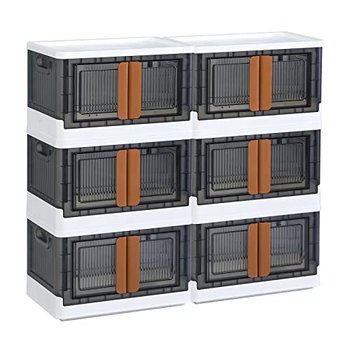 Collapsible Storage Containers and Shelves Organizer