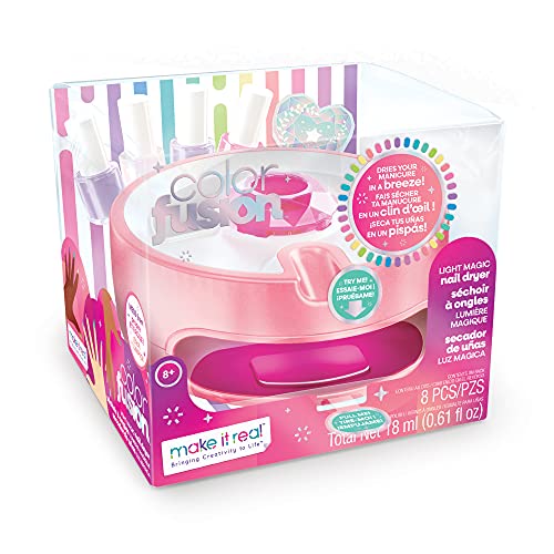 Color Fusion Light Up Nail Dryer - Kids Manicure Kit