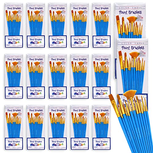 Color Swell Bulk Paint Brushes