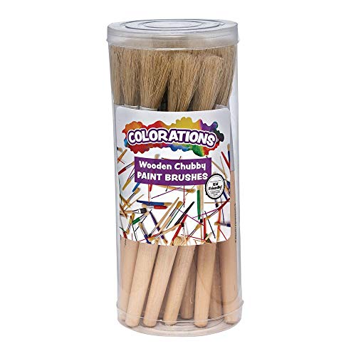 Colorations Chubby Paint Brushes Set