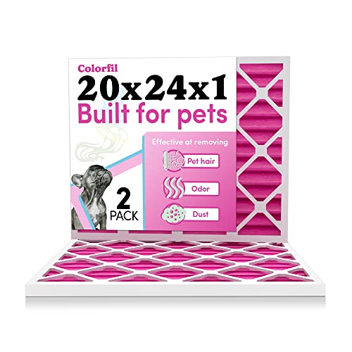 Colorfil 20x24x1 Air Filter - Pet Odor Solution