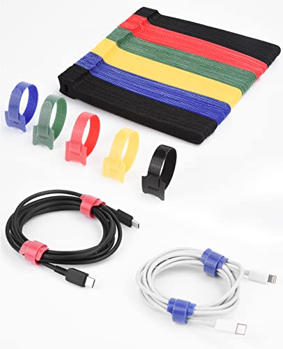 Colorful Cord Organizer Cable Straps