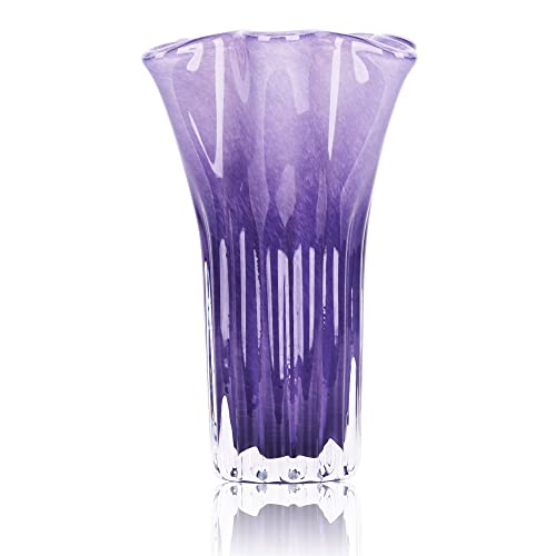 Colorful Hand Blown Glass Vase