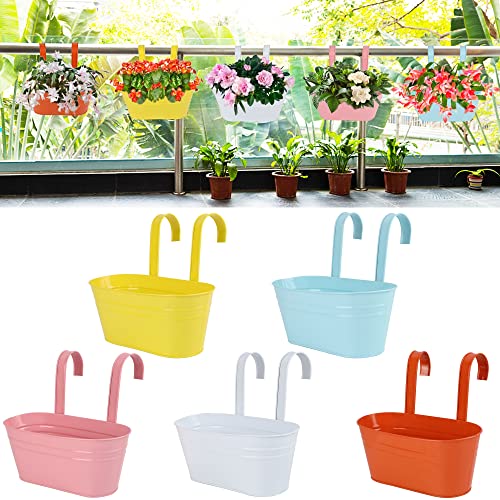Colorful Hanging Flower Pot Set