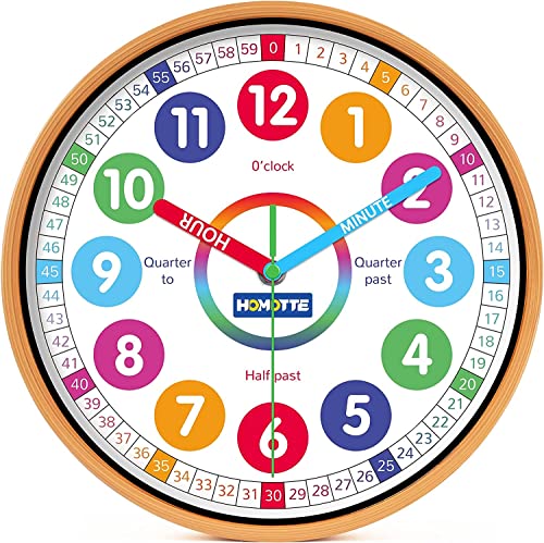 Colorful Learning Clock for Kids