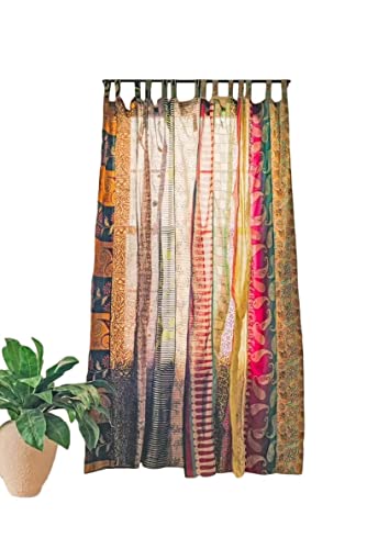 Colorful Light-Filtering Curtains - Boho Style