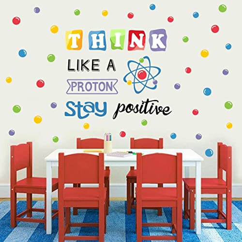 Colorful Polka Dots Science Wall Decal
