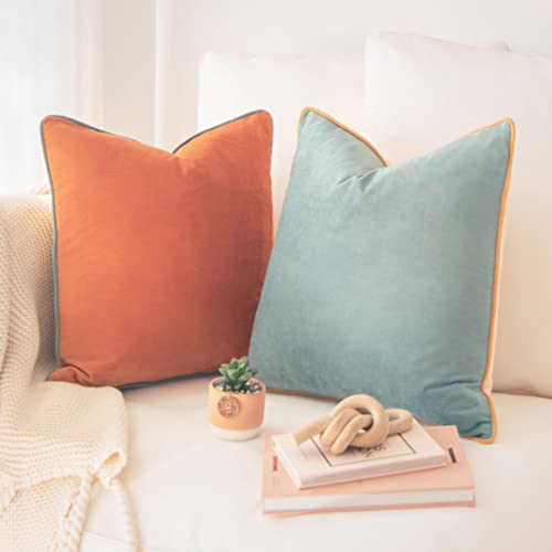 Colorful Velvet Pillow Covers for Stylish Home Decor