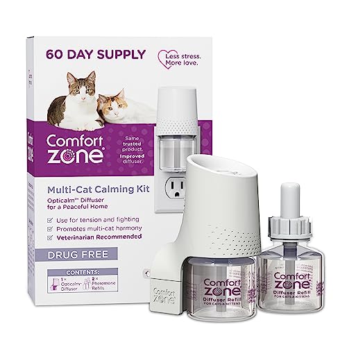Comfort Zone Multi-Cat Pheromone Diffuser: Starter Kit