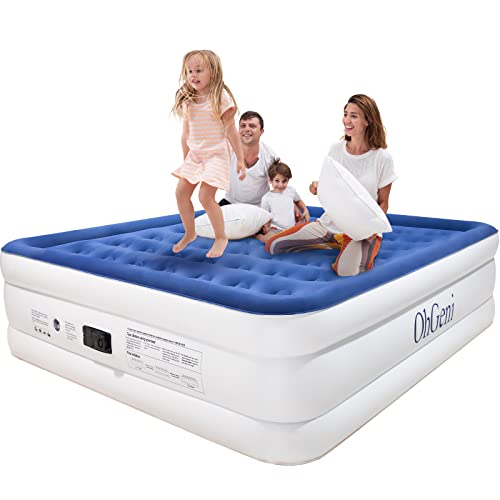 Comfortable King Size Air Mattress with Built-in Pump