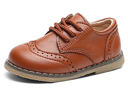 Comfortable Oxford Shoes for Toddler Boys and Girls