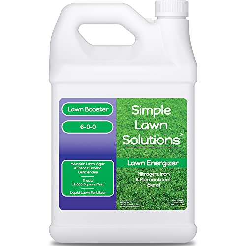 Simple Lawn Solutions Nitrogen-Enriched Grass Fertilizer Booster