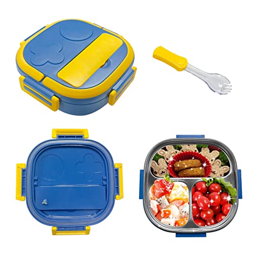 Compact and Durable Bento Lunch Box for Kids