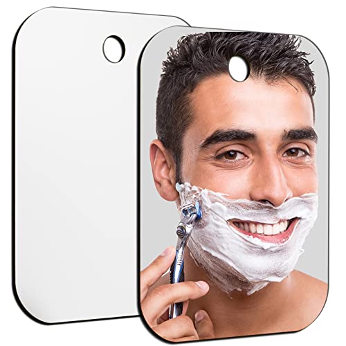 Compact and Portable Fogless Shower Mirror