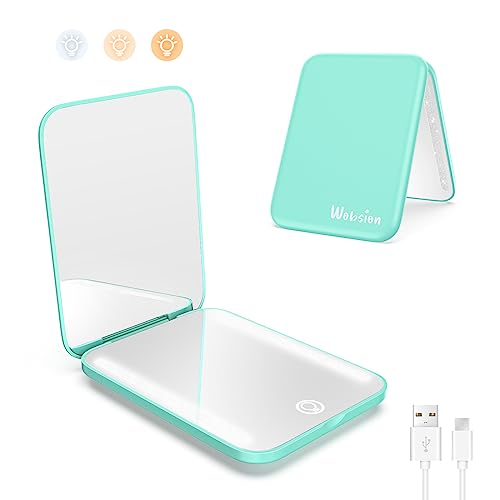 Compact and Portable Rechargeable Travel Mirror