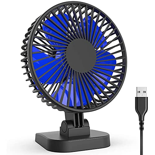 Compact and Powerful USB Desk Fan with Whisper-Quiet Operation