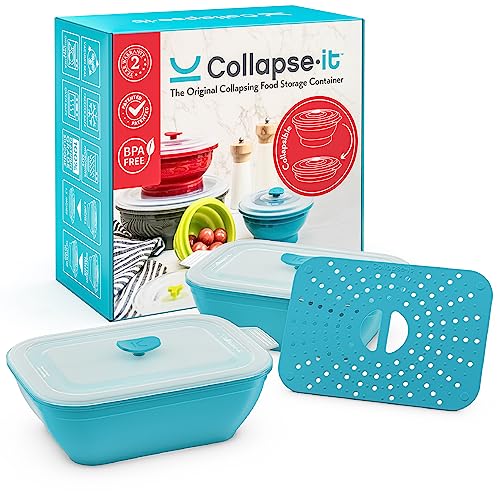 Compact and Versatile Collapse-it 6-Cup Silicone Vegetable Steamers