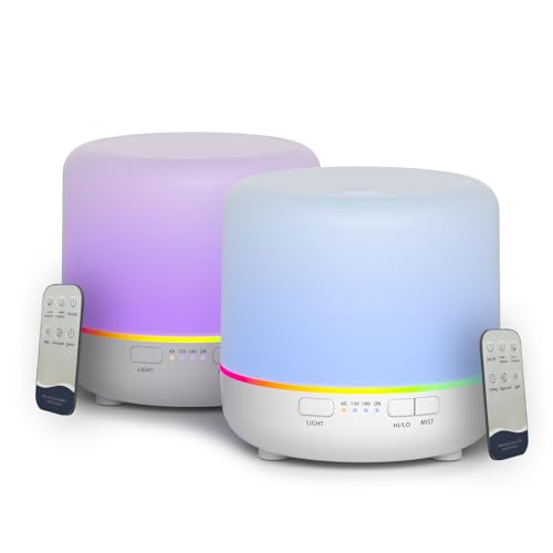 Compact and Versatile Essential Oil Diffuser 2 Pack