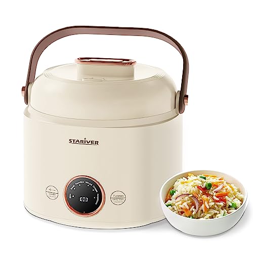 Compact and Versatile Rice Cooker with Keep Warm Function