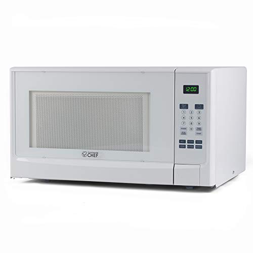 Compact Countertop Microwave Oven - White