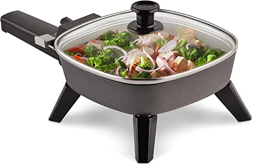 Compact Electric Skillet - Perfect for Small Servings