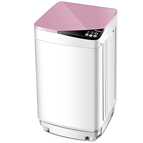 Compact Fully-Automatic Washing Machine with Built-in Barrel Light