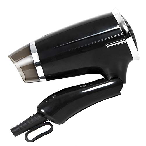VeMee Compact Folding Travel Hair Dryer with Ionic Technology