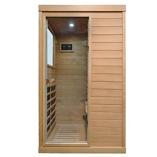 Compact Infrared Sauna with Adjustable Temperature and Quick Warm-up