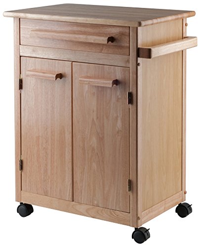 Compact Rolling Storage Cart for Kitchens