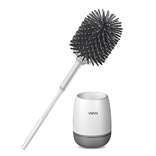 Compact Toilet Cleaner Brush Set